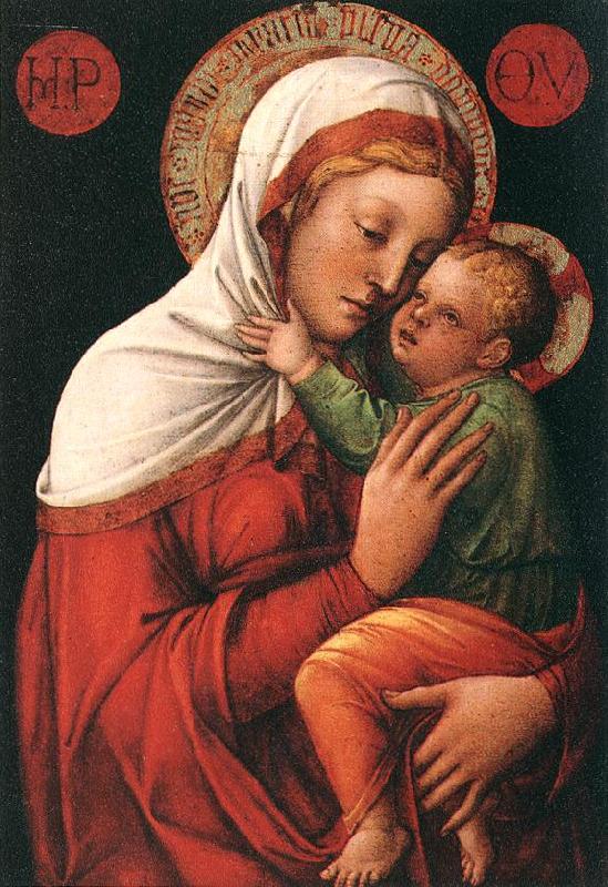 BELLINI, Jacopo Madonna with Child fh Sweden oil painting art